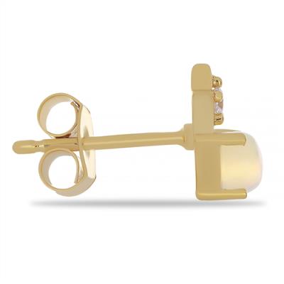 925 STERLING SILVER ETHIOPIAN OPAL & CUBIC ZIRCONIA STAR EARRINGS – WHOLESALE JEWELRY